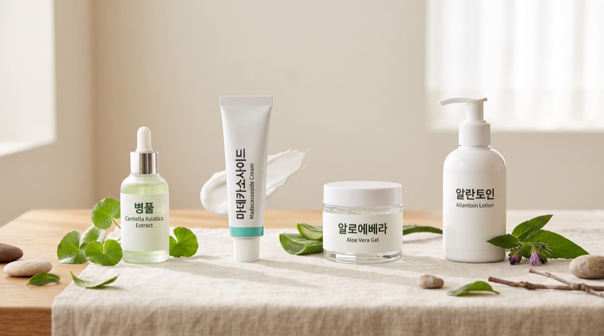 홍조·뒤집어진 피부 응급 진정 – 3단계 총정리 대표 이미지